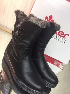 Сапоги зимние кожаные мех Remonte 36 новые