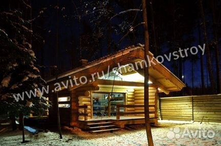 Срубы домов