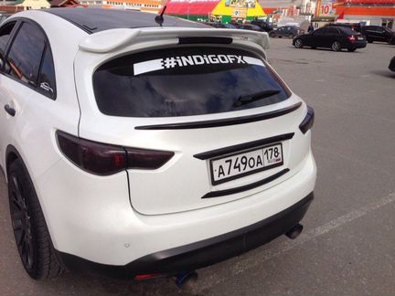 Тюнинг спойлер на багажник для Infiniti Fx37, fx50
