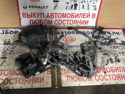 Volkswagen Touareg NF проводка подкапотная