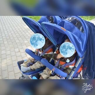 Коляска для двойни или погодок cybex