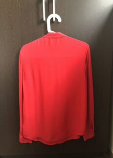 Красная рубашка Massimo Dutti, S