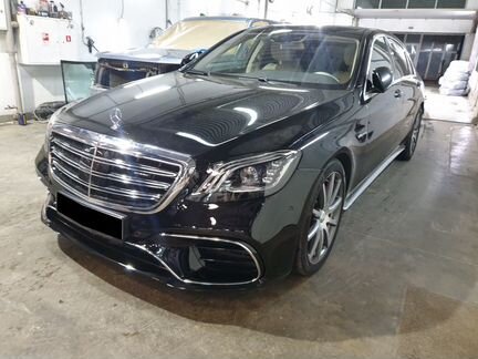 Переделка в рестайлинг Mercedes S class W222