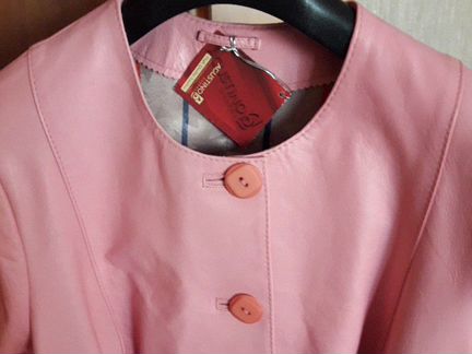 Куртка женская кожаная