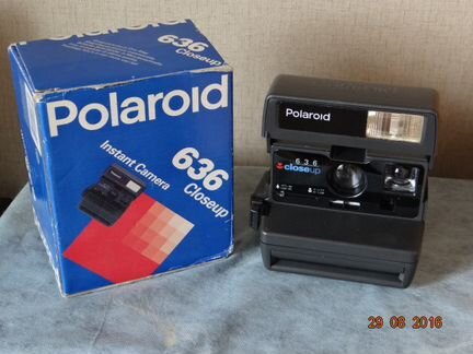Фотоаппарат моментальной съёмки-Polaroid 636 close
