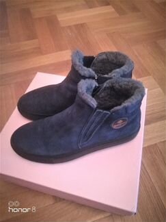 Полуботинки замшевые Baldinini зимние