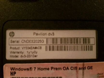 Ноутбук HP pavilion dv3-2230er сенсорный экран