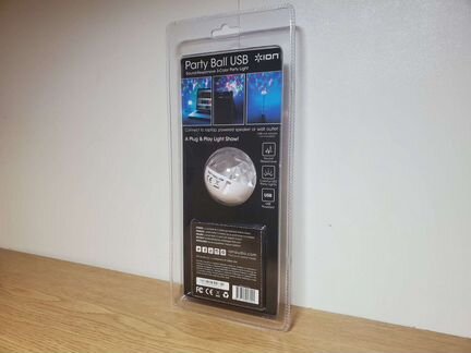 Светомузыка ION Party Ball USB