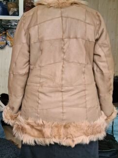 Меховая куртка из натурального меха овчины