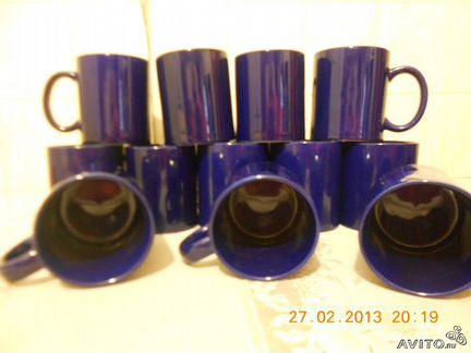 Чашки большие (новые) 12 штук