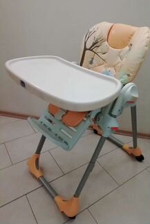 Стульчик для кормления chicco polly