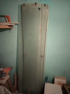 Двери для душевой кабины размер 158/37. 180/35.5