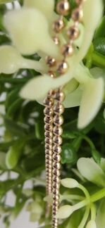 Золотая цепь. Новая. Перлина