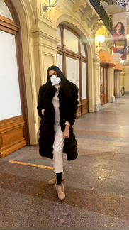 Шуба/Жилет из песца