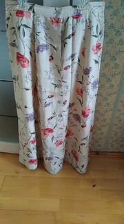 Юбка из льна