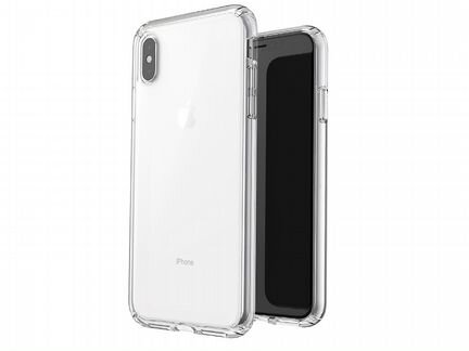 Silicone case iPhone Xs Max (прозрачный)