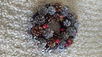 Венок новогодний