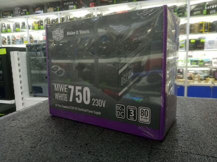 Блок питания Cooler Master MWE White 750W