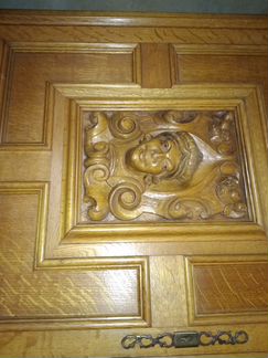 Столовая, массив дуба и ореха, начало XX века