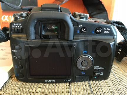 Зеркальная камера Sony Alpha dslr-A100 Body