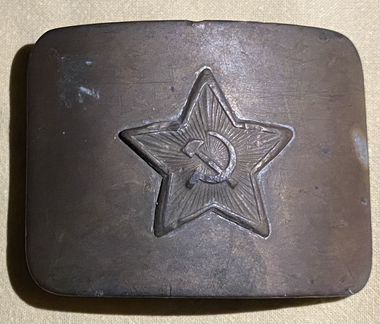 Пряжка рядового и сержантского состава ркка