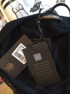 Новое чёрное платье Roberto Cavalli (оригинал)