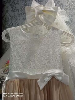 Новое праздничное новогоднее платье для девочки