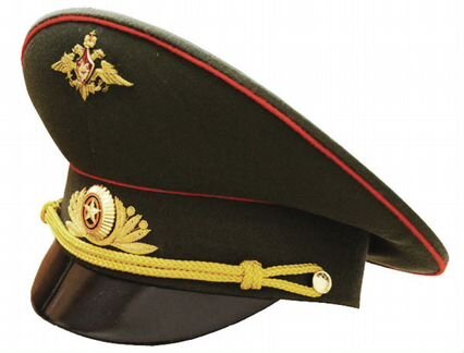 Фуражка генеральская производства РФ