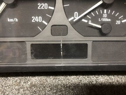 Приборная панель BMW E46 МКПП