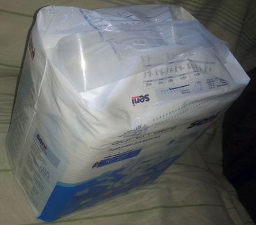 Подгузники для взрослых super seni Large +1 вскрыт