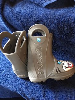 Crocs сапоги резиновые размер С8(25) новые