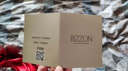 Куртка кожаная с капюшоном bizzon