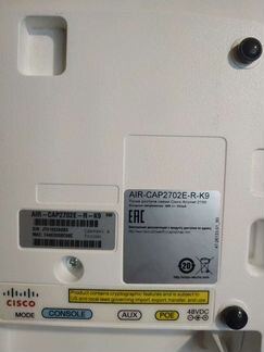 Точка доступа Cisco AIR-CAP2702E-R-K9 2702 Б/У