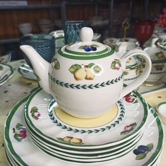 Чайник фрукты 0.8 л в стиле villeroy