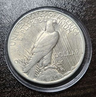 США. 1 Доллар 1925 г. Мирный. Состояние хорошее