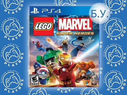 Lego Marvel Super Heroes PS4 б.у