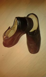 Отдам ботинки новые экокожа за покупку