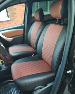 Модельные чехлы Лада Ларгус из экокожи