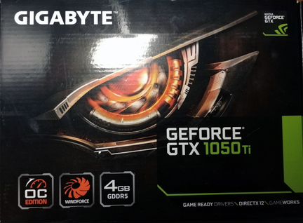 Видеокарта Gigabyte GTX 1050ti