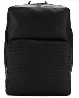 Рюкзак bottega veneta intrecciato черный