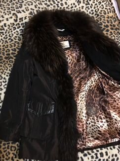 Куртка с натуральным мехом