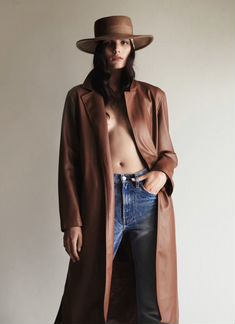 Тренч Zara новый из эко кожи