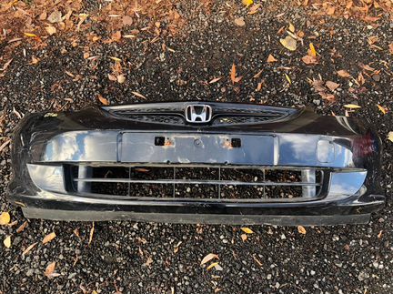 Бампер рестайлинг Honda Fit/Jazz 2001-2008
