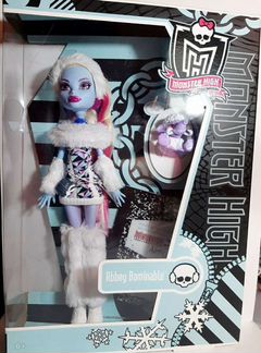 Кукла Монстер Хай Эбби Боминейбл базовая питомец