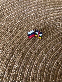 Флаг Центрально-Африканской республики и РФ