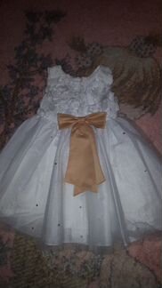 Белое платье для девочки