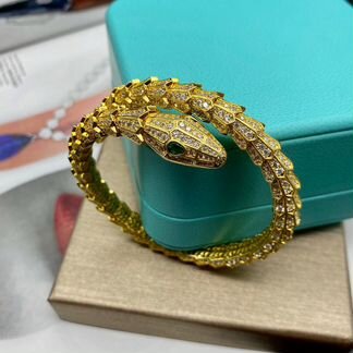 Браслет bvlgari змея