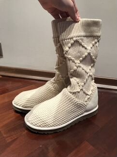 Вязаные сапоги UGG (р.39)