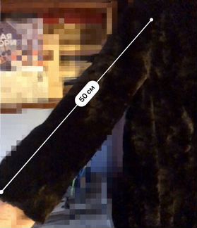 Шуба мутон новая