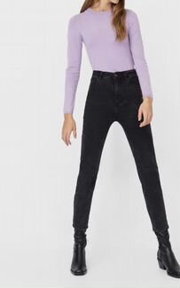 Джинсы mom slim fit Stradivarius